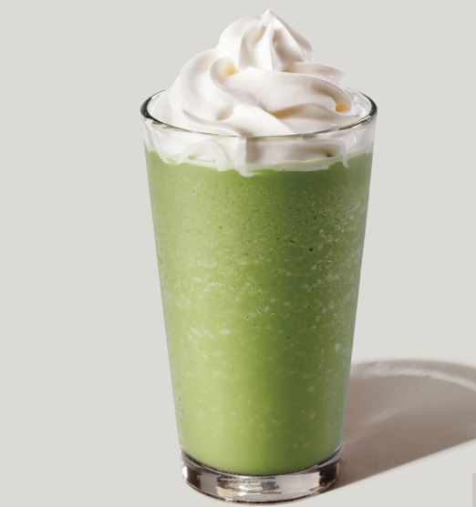抹茶クリームフラペチーノ