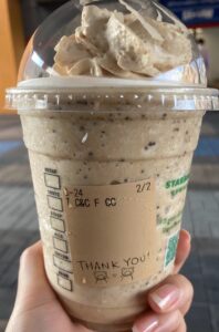 スタバ コーヒークリームフラペチーノ