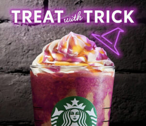 スタバ トリートwithトリック フラペチーノ