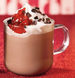 チョコレートストロベリーフェスティブモカ