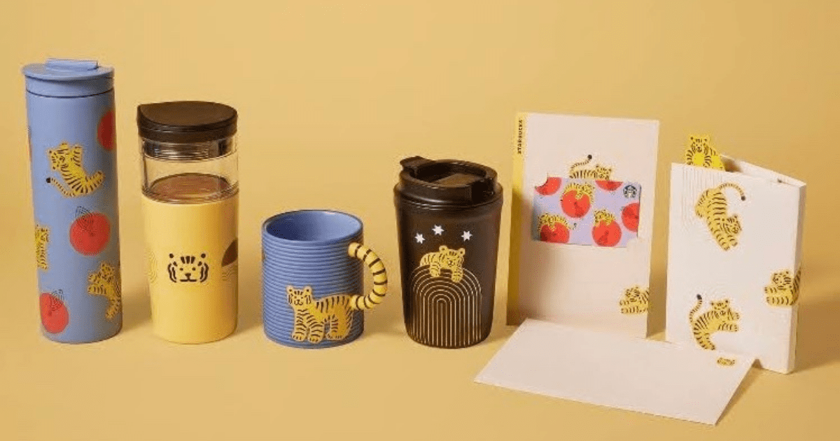 スタバ新作グッズ「Year Of Tigerシリーズ」が新登場！