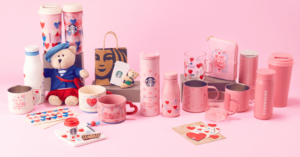 スタバ新作バレンタイン2022グッズ