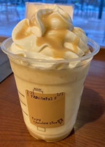 ベイクド&クリーミー 生ホワイトチョコレート フラペチーノ
