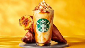 焼き芋ブリュレフラペチーノ