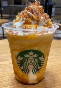 焼き芋ブリュレフラペチーノ