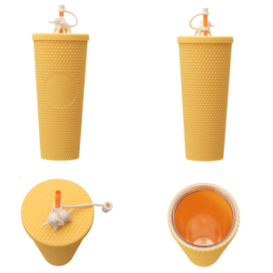 コールドカップタンブラーバンピーイエロー
