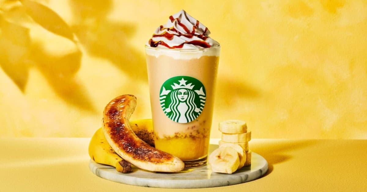 バナナブリュレフラペチーノ